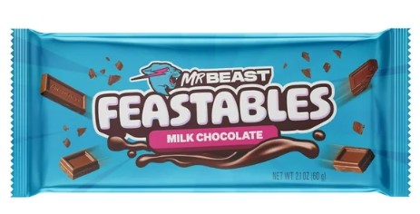 Mr. Beast Feastables - Milk Chocolate 60g