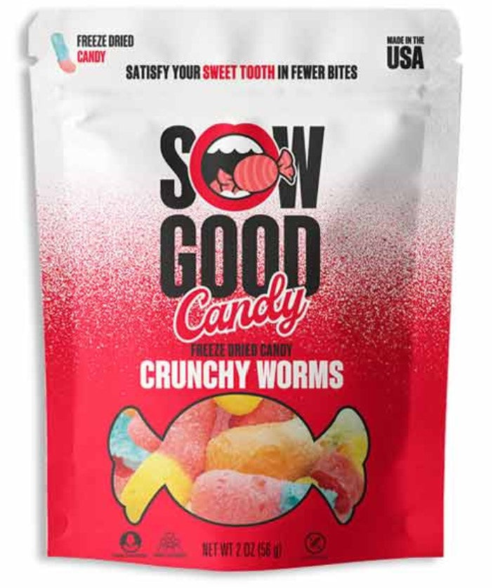 Sow Good Freeze Dried Crunchy Worms