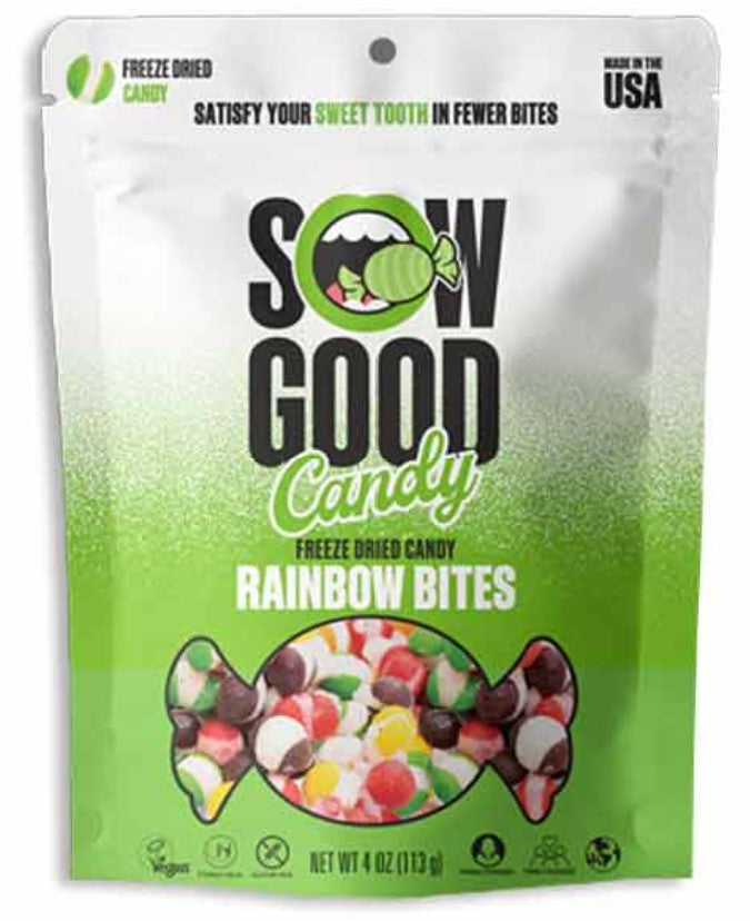 Sow Good Freeze Dried Rainbow Bites (Skittles)