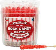 Load image into Gallery viewer, Espeez - Rock Candy Crystal Stick - Strawberry
