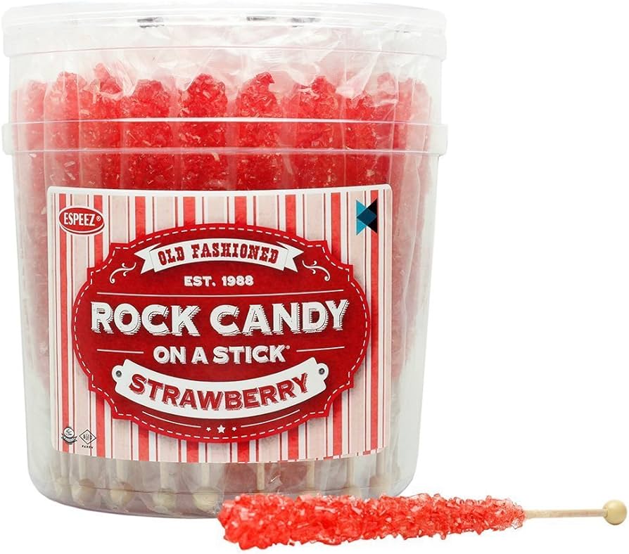 Espeez - Rock Candy Crystal Stick - Strawberry
