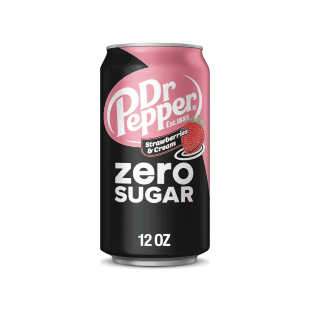 Dr Pepper Strawberry Zero Sugar (355ml)