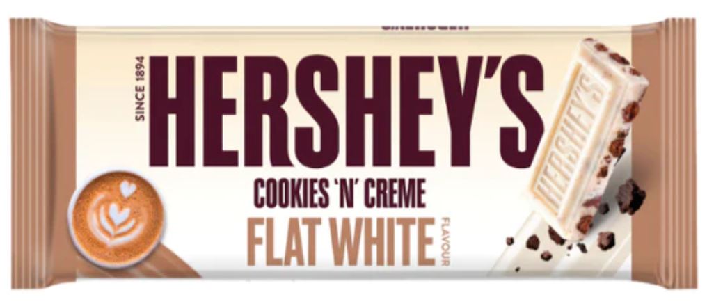 Hershey's Cookies n Flat White Bar King Size 90g