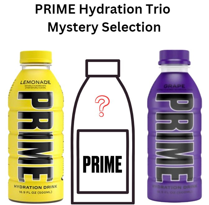 Prime Mystery Trio -  Lemonade & Mystery Selection & Grape
