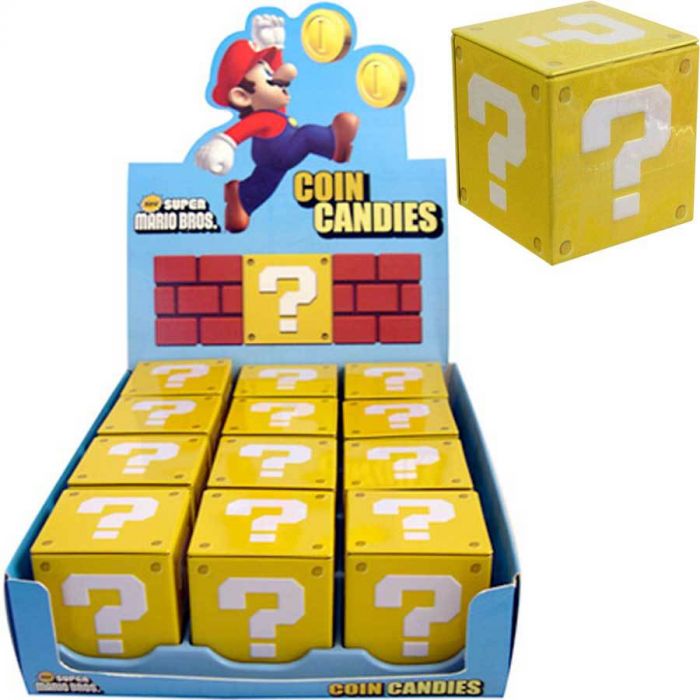 Boston America - Nintendo Mario Coin Candies - single packet/cube