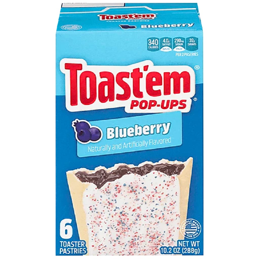 Toast'em Pop Up's Frosted Blue Berry 10.2oz
