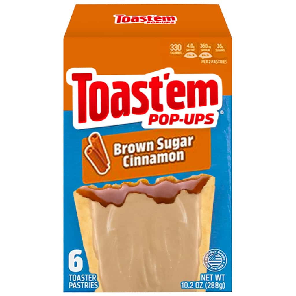 Toast'em Pop Up's Frosted Brown Sugar Cinnamon 10.2oz