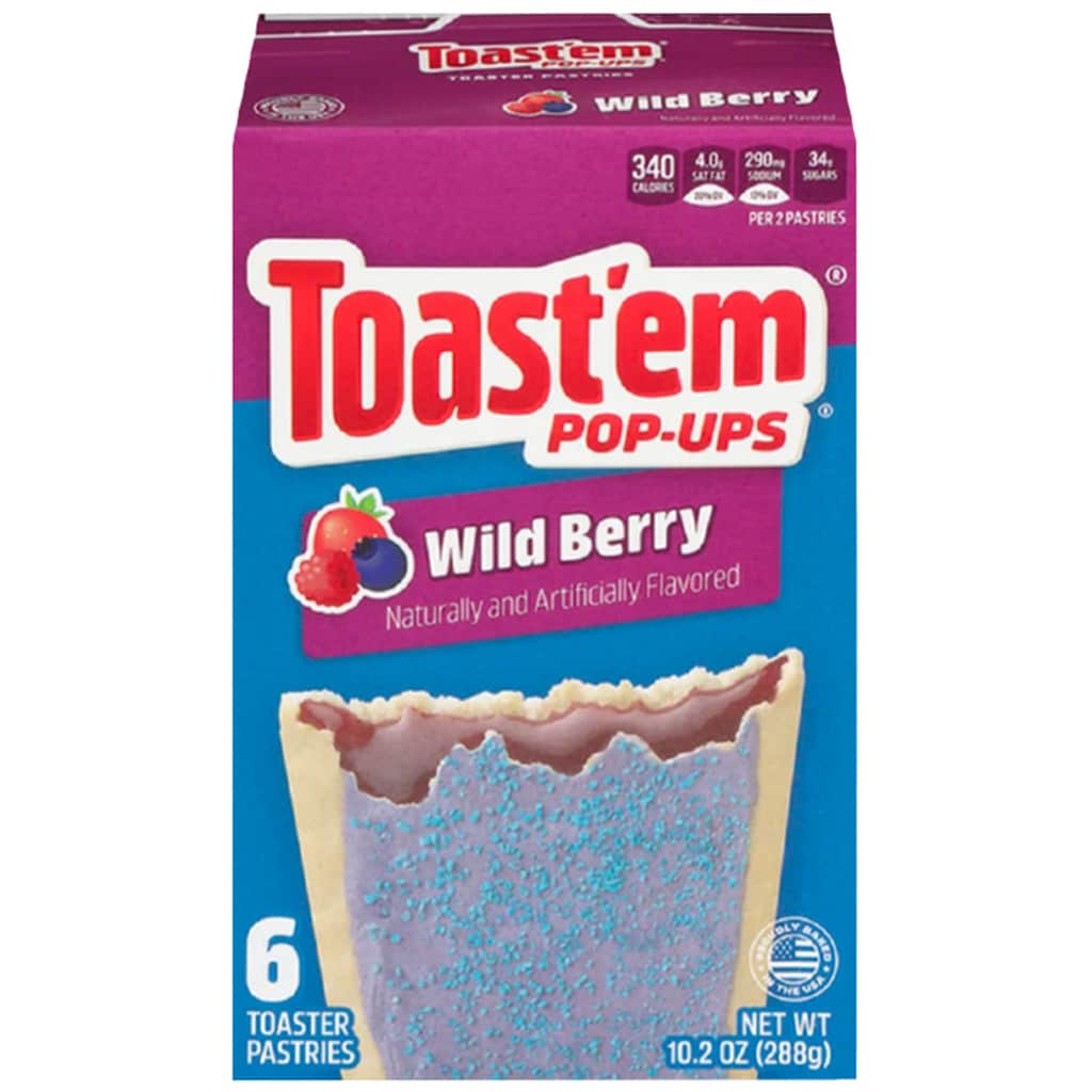 Toast'em Pop Ups Frosted Wild Berry 10.2oz