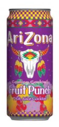 Arizona Fruit Punch Slim Can
