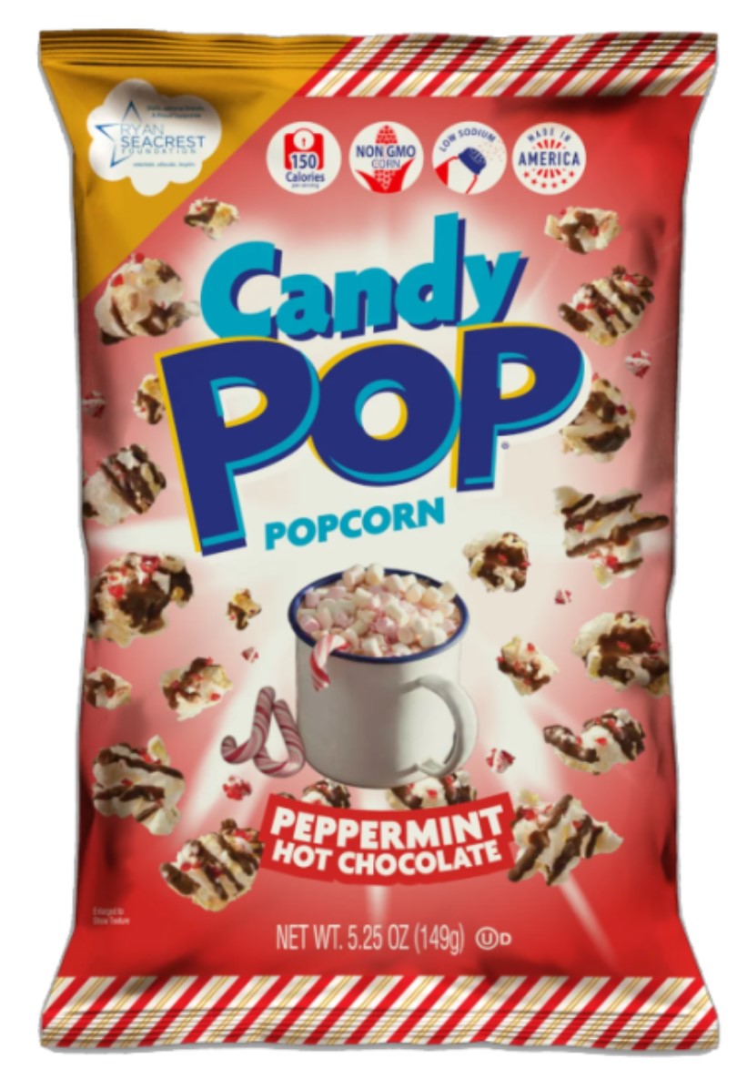 Candy Pop Peppermint Hot Chocolate Popcorn 5.25oz (149g)