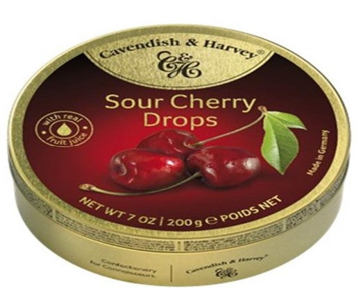 Cavendish & Harvey Sweet Tins - Sour Cherry