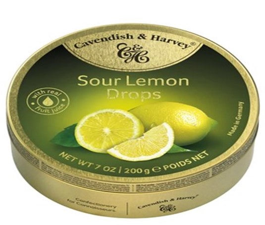 Cavendish & Harvey Sweet Tins - Sour Lemon