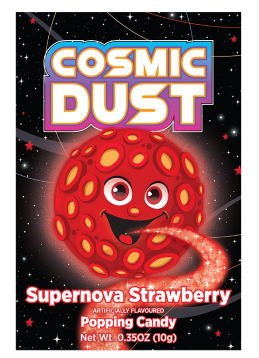 Cosmic Dust Popping Candy Supernova Strawberry