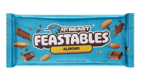 Mr. Beast Almond Chocolate 2024 New Look