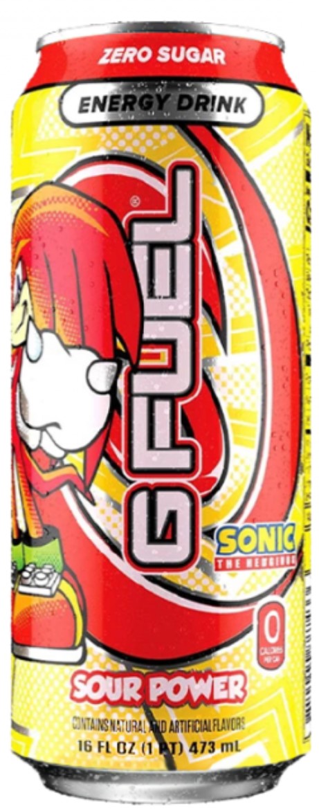 G-Fuel - Knuckles (Sour Raspberry Candy Flavour)
