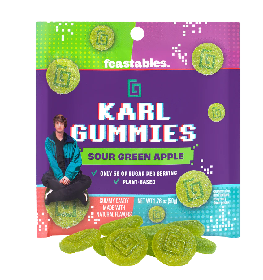 Karl Gummies Green Apple, 50g