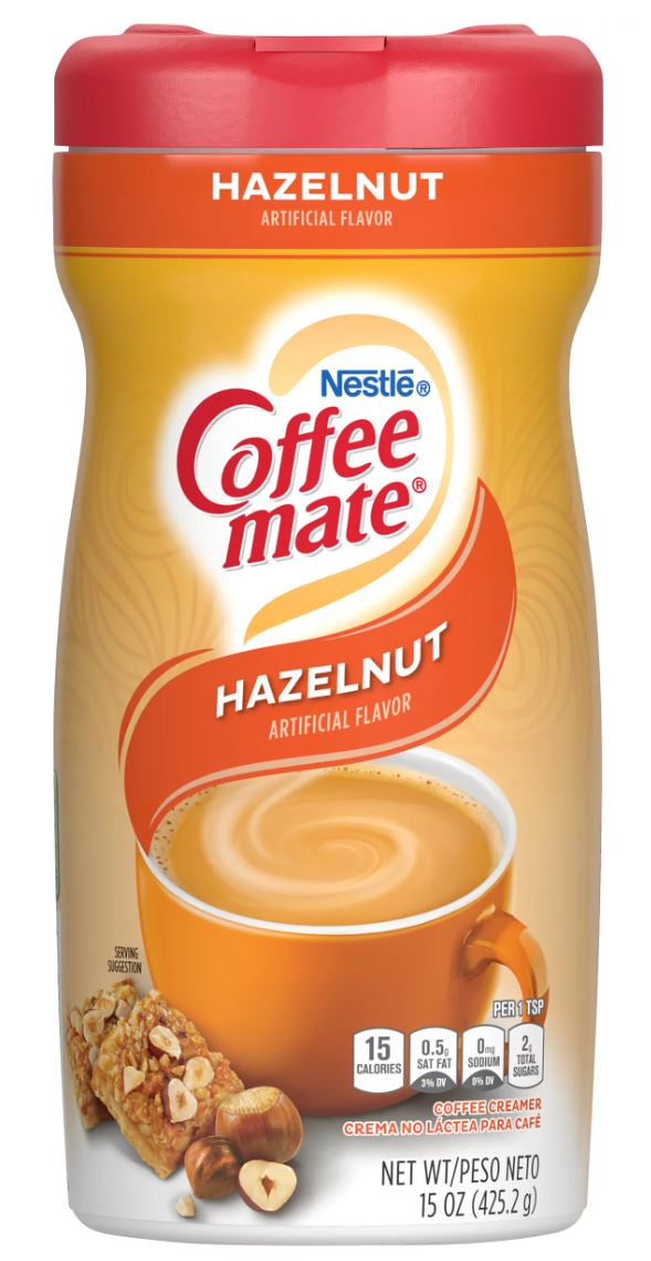 Coffee Mate Hazelnut 15oz