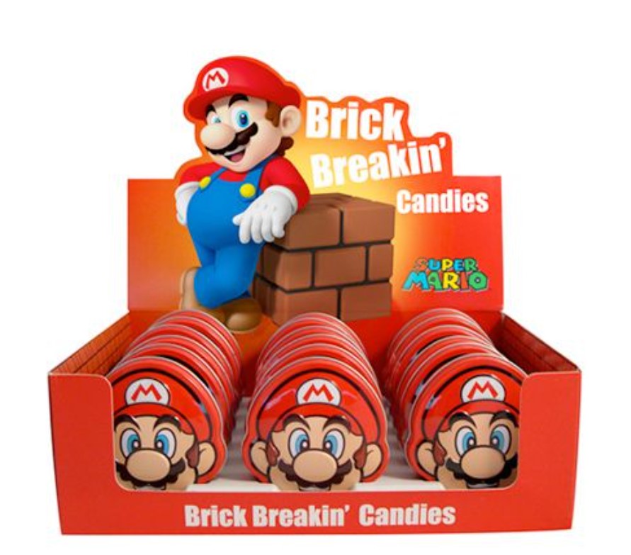 Boston America - Nintendo Mario Brick Breakin' Candy - single packet