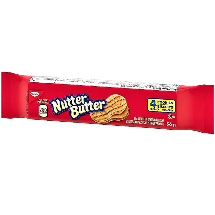 Nutter Butter, Pattie Wafer Cookies, 56g
