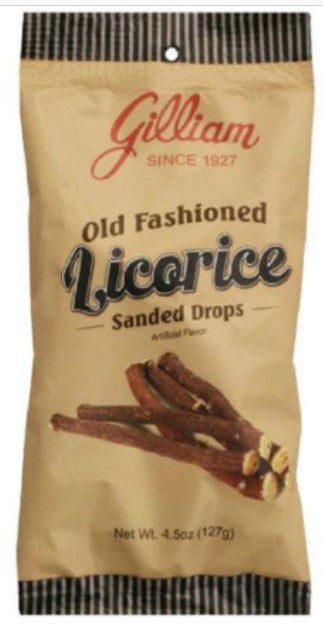 Gilliam Old Fashioned Sanded Licorice Drops