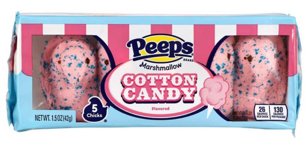 Peeps Cotton Candy Pink Chicks (5)