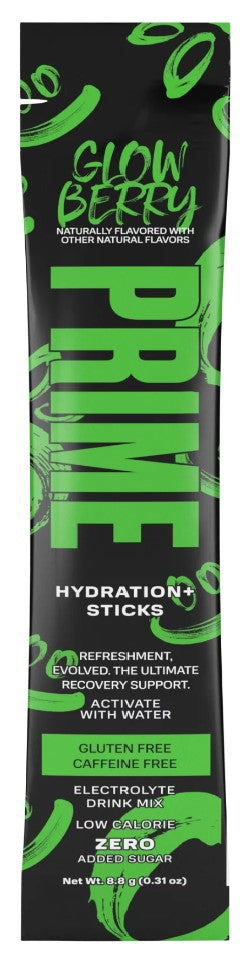 Prime Hydration Sachet Stick - Glowberry