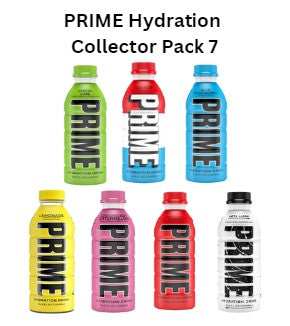 Prime Hydration EU Collector Pack 7 LOW COST SHIPPING