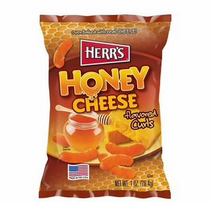 Herr's Honey Cheese Curls - 1oz
