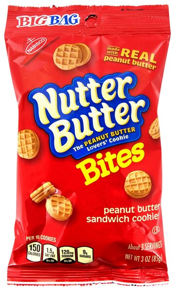 Nutter Butter, Pattie Wafer Bites 3oz