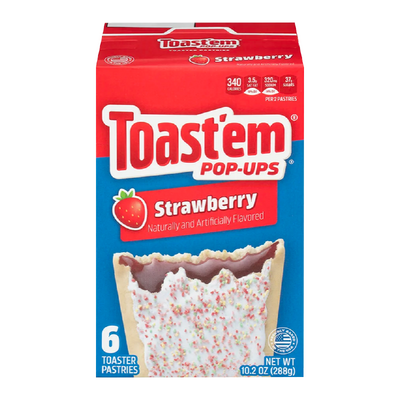Toast'em Pop Ups Frosted Strawberry 10.2oz