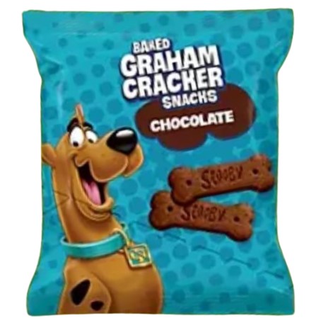Scooby Doo Graham Crackers - Chocolate