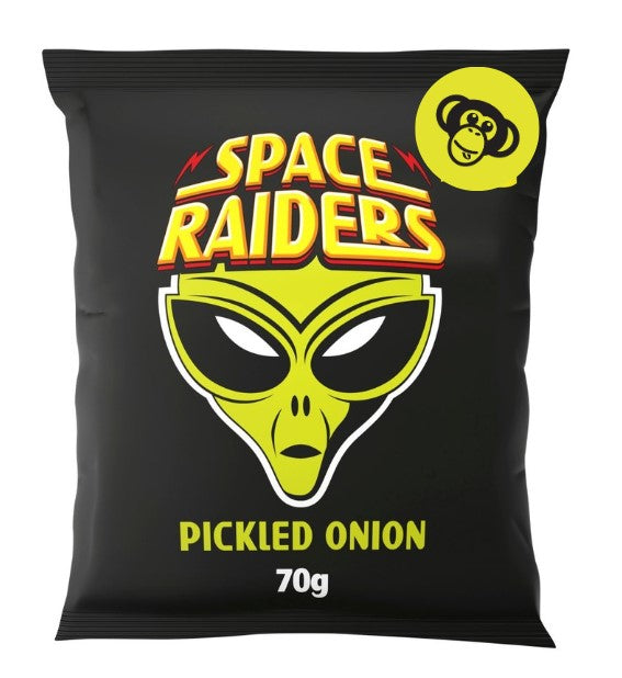 Space Raiders Pickled Onion big bag, 70g