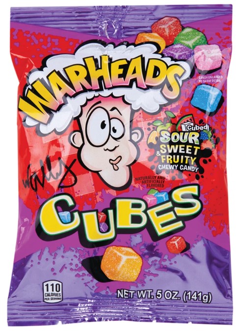 Warheads Cube Peg Bag