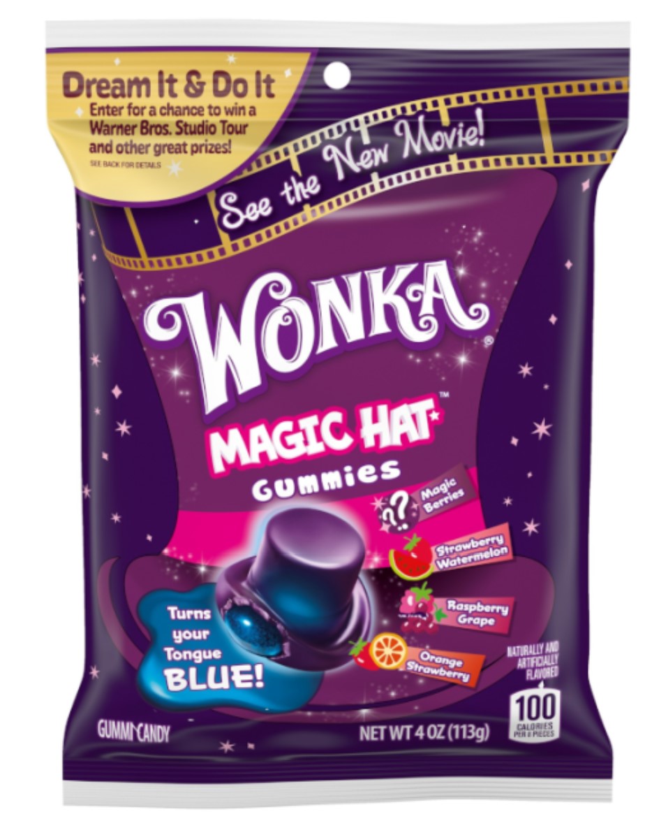 Wonka Magic Hat Gummies 4oz