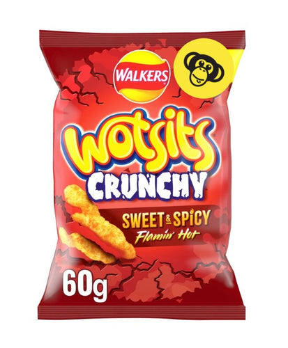 Wotsits Crunch Sweet & Spicy Flamin Hot Snacks