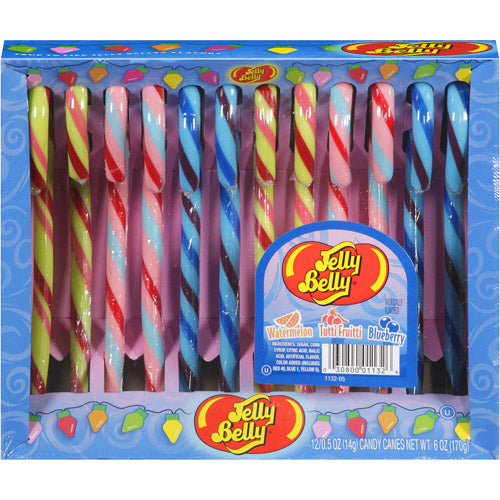 Cradle Pack Jelly Belly Flavor Candy Canes 5.3oz