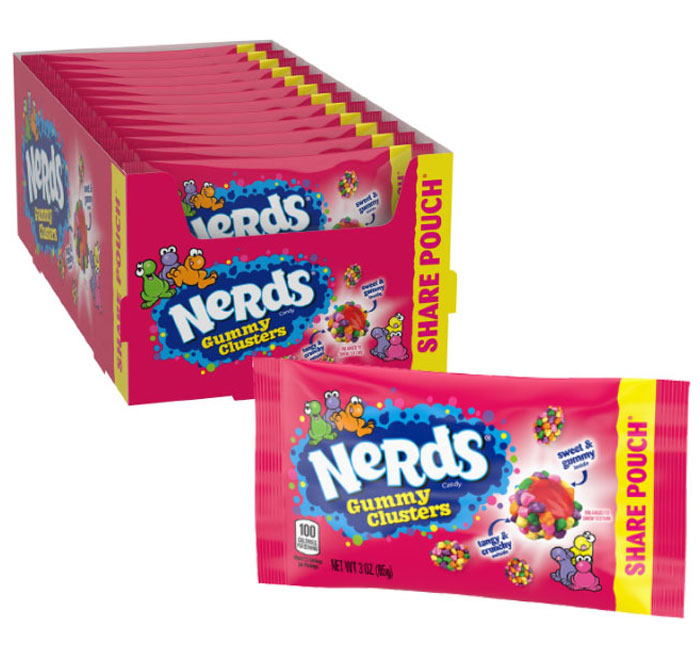 Nerds Share Pouch - Gummy Clusters, 3oz