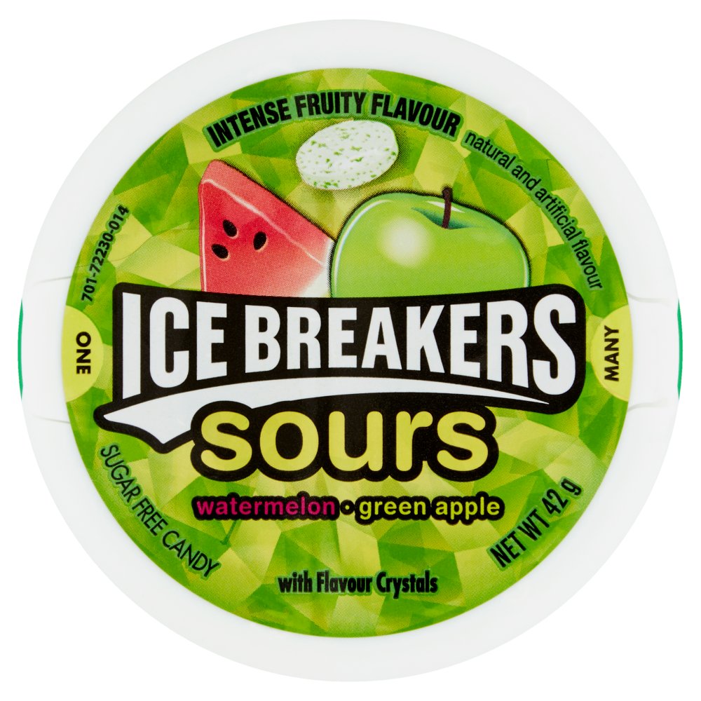 Ice breakers Sour Watermelon + Green Apple