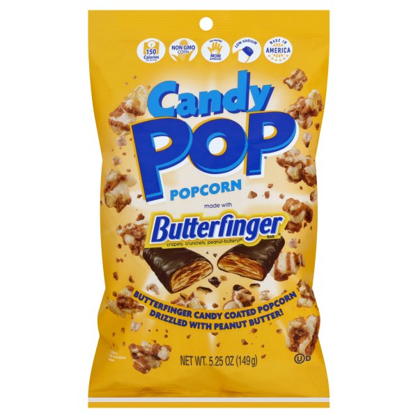 Candy Pop Butterfinger Popcorn 5.25oz (149g)