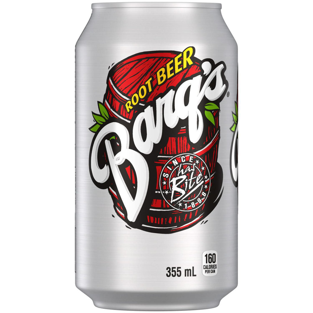 Barqs Root Beer Can, 355ml