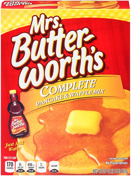 Mrs Butterworth's Complete Pancake And Waffle Mix 32oz