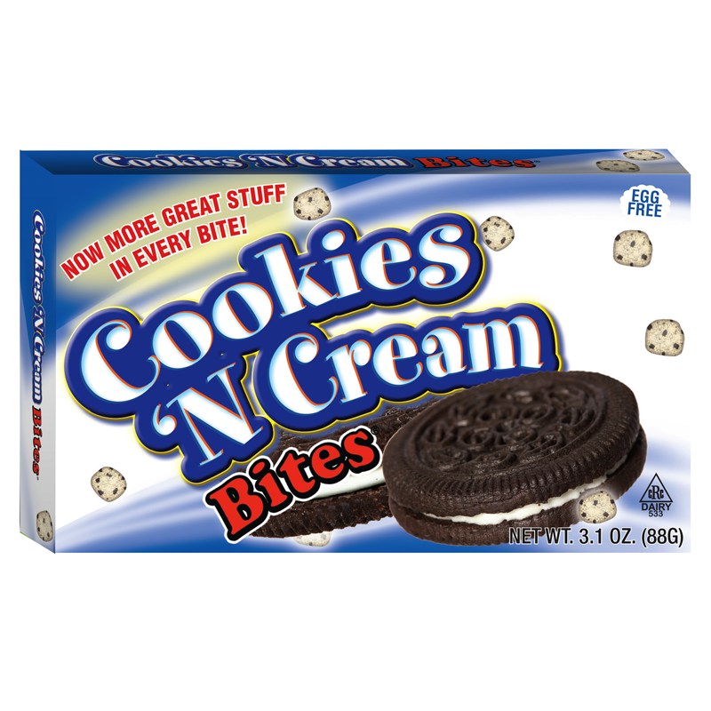 Cookie Dough Bites Cookies And Cream Theatre Box, 88g