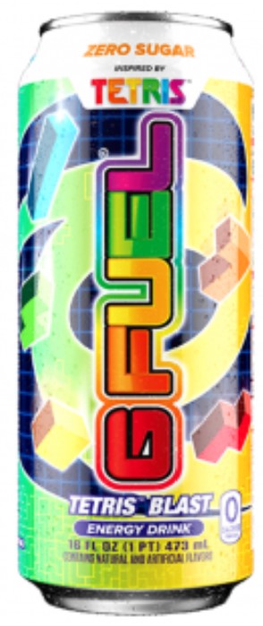 G-Fuel Tetris Blast Rainbow Candy Flavour