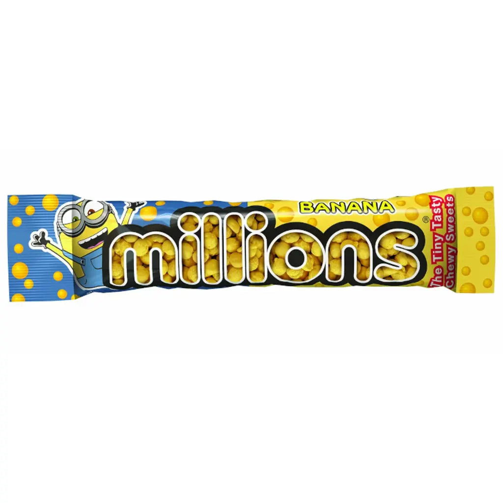 Millions Banana Minions Millions Tubes 40g