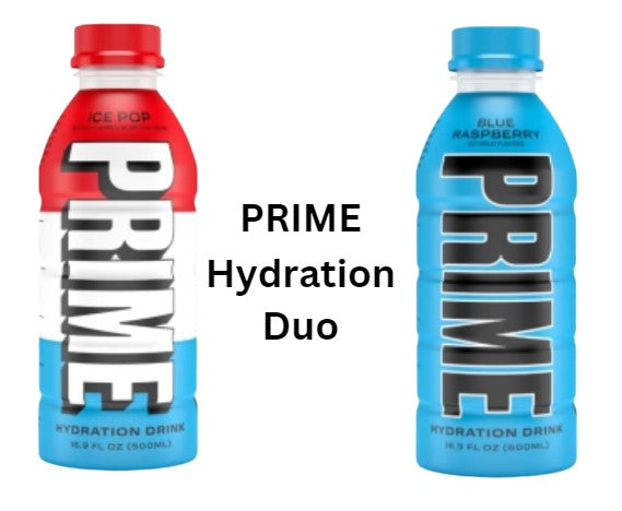 Prime Duo - Blue Raspberry & Ice Pop