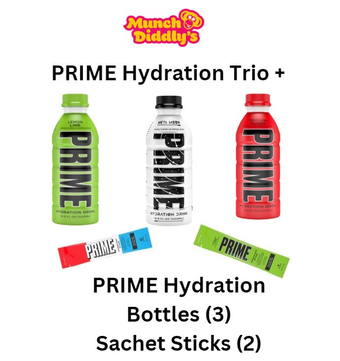 Prime Hydration Trio+ featuring Prime Meta Moon