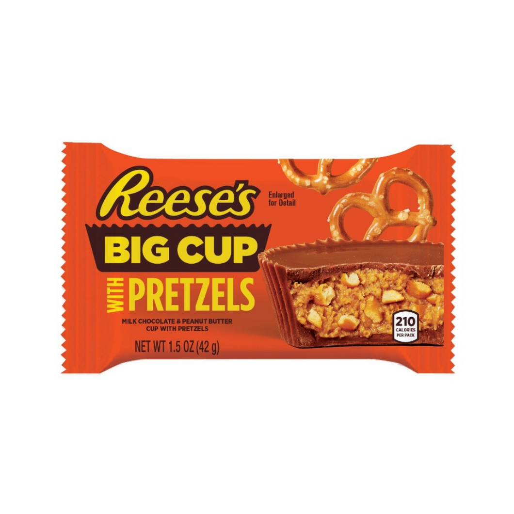 Reese's Big Cup Stuffed with Pretzels, 36g