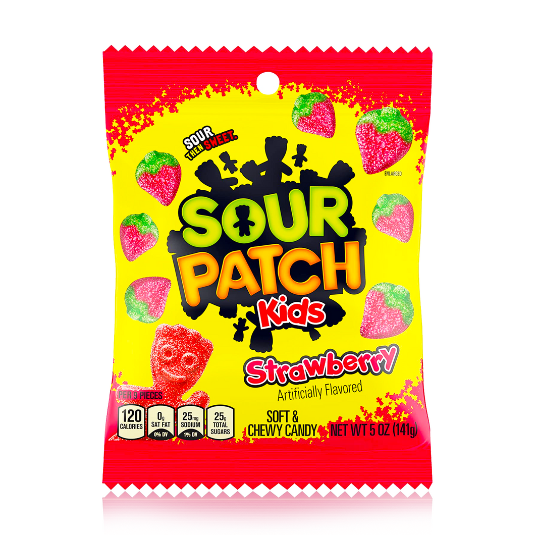 Sour Patch Kids Strawberry, 141g