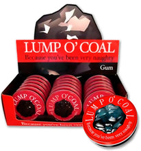 Load image into Gallery viewer, Lump Of Coal Bubble Gum Tin
