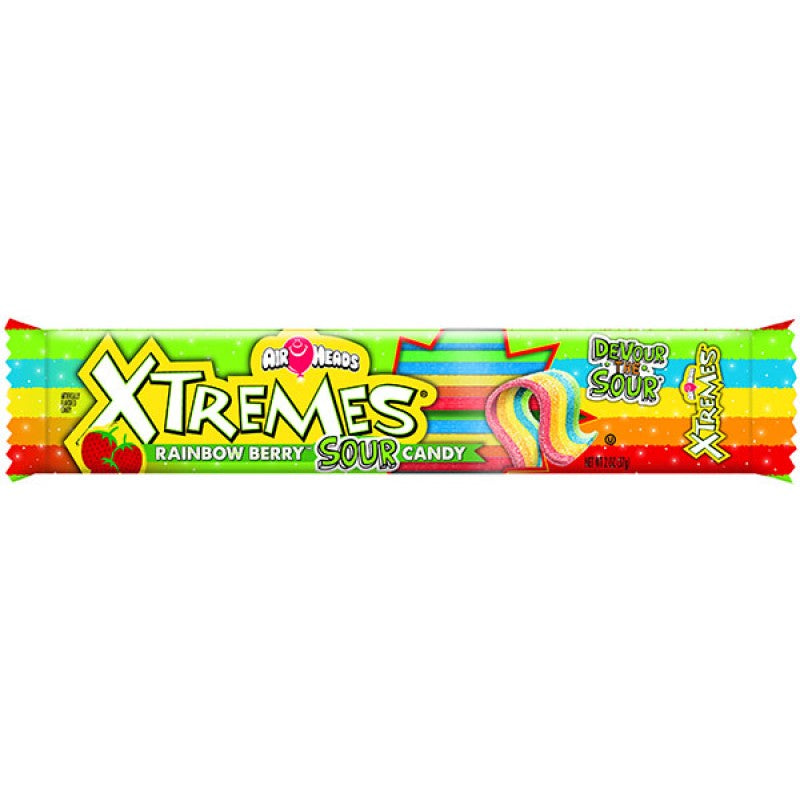 Airheads Xtremes Sour Bites, Rainbow Berry, 2oz